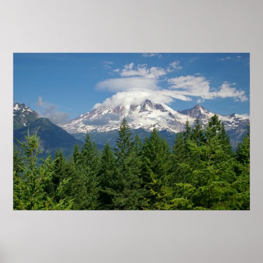 Mount Rainier Poster (Voorkant)