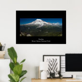 Mount Rainier Poster (Thuiskantoor)