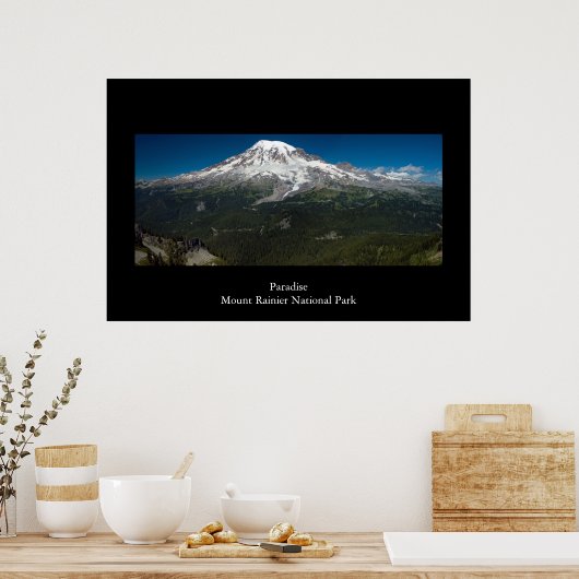 Mount Rainier Poster (Keuken)