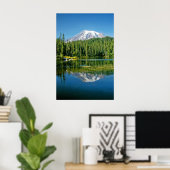 Mount Rainier Poster (Thuiskantoor)
