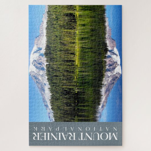 Mount Rainier Puzzel, Nationaal Park Jigsaw Puzzel (Verticaal)