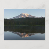 Mount Rainier Reflecteerde Sunrise I Briefkaart (Voorkant)
