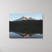 Mount Rainier Reflecteerde Sunrise I Canvas Afdruk (Voorkant)