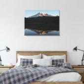 Mount Rainier Reflecteerde Sunrise I Canvas Afdruk (Insitu (Slaapkamer))