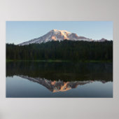 Mount Rainier Reflecteerde Sunrise I Poster (Voorkant)