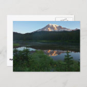 Mount Rainier Reflecteerde Sunrise II Briefkaart (Voorkant / Achterkant)