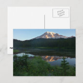 Mount Rainier Reflecteerde Sunrise II Briefkaart (Voorkant / Achterkant)