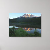 Mount Rainier Reflecteerde Sunrise II Canvas Afdruk (Voorkant)