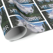 Mount Rainier | Reflectie in een bergvijver Cadeaupapier (Rol Hoek)