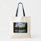 Mount Rainier | Reflectie in een bergvijver Tote Bag (Voorkant)