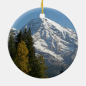 Mount Rainier Schilderachtig Uitzicht Vakantie Keramisch Ornament (Achterkant)