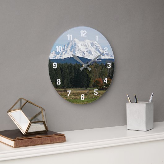 Mount Rainier Schitterend Landschap Grote Klok (Kantoor)