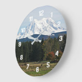 Mount Rainier Schitterend Landschap Grote Klok (Hoek)