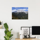 Mount Rainier Schitterend Valleilandschap Poster (Thuiskantoor)