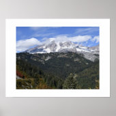 Mount Rainier Schitterend Valleilandschap Poster (Voorkant)