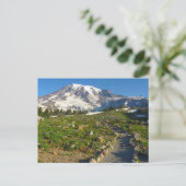 Mount Rainier Skyline Trail Uitzicht Briefkaart (Staand voorkant)