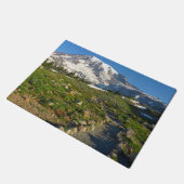 Mount Rainier Skyline Trail Uitzicht Deurmat (Schuin)