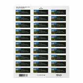 Mount Rainier Skyline Trail Uitzicht Etiket (Full Sheet)