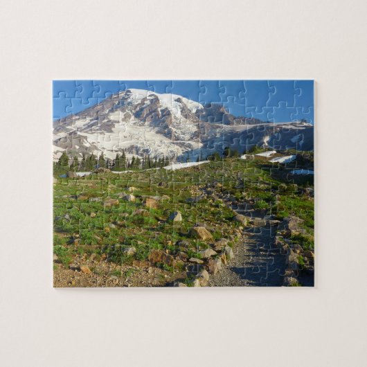 Mount Rainier Skyline Trail Uitzicht Legpuzzel (Horizontaal)