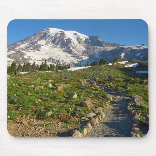 Mount Rainier Skyline Trail Uitzicht Muismat (Voorkant)