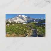 Mount Rainier Skyline Trail Uitzicht Visitekaartje (Achterkant)