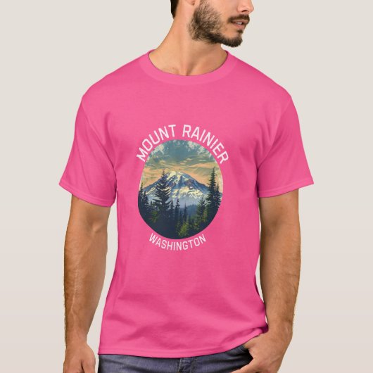 Mount Rainier Souvenir Mt. Rainier T-shirt (Voorkant)