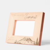 Mount Rainier Summit Adventure beklimming datum Gegraveerde Lijstjes (Links)