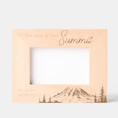 Mount Rainier Summit Adventure beklimming datum Gegraveerde Lijstjes (Voorkant)