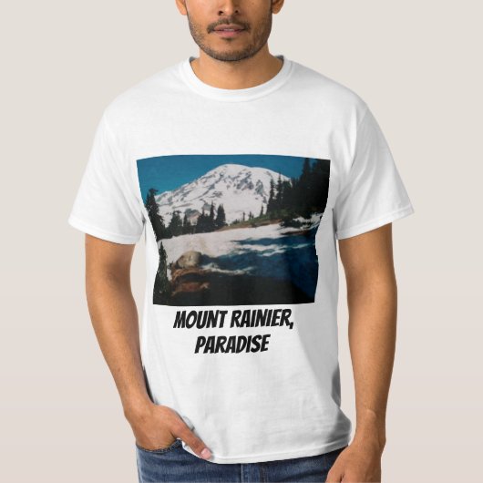 Mount Rainier T-Shirt (Voorkant)