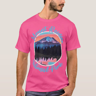 Mount Rainier Tacoma Tahoma Seattle Road Trip Hiki T-shirt