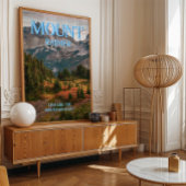 Mount Rainier Trendy Wall Art Print