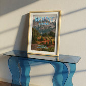 Mount Rainier Trendy Wall Art Print