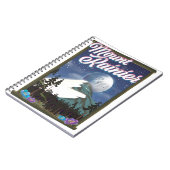 Mount Rainier vakantieposter. Notitieboek (Linkerzijde)