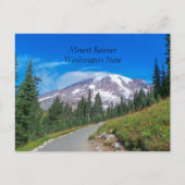 Mount Rainier, Verenigde Staten Briefkaart (Voorkant)