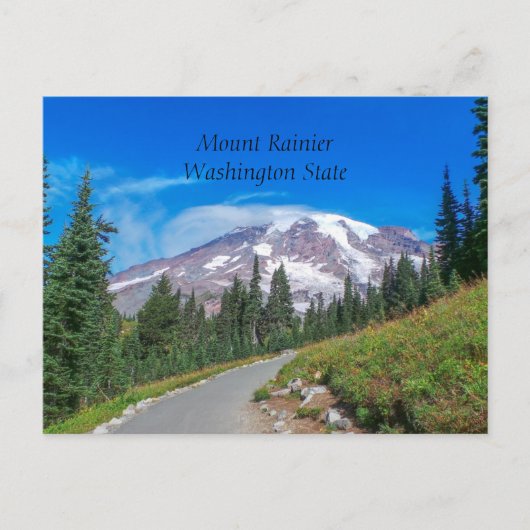 Mount Rainier, Verenigde Staten Briefkaart (Voorkant)