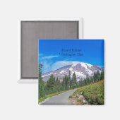 Mount Rainier, Verenigde Staten Magneet (Voorkant / Achterkant)