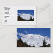 Mount Rainier Visitekaartje (Voorkant / Achterkant)