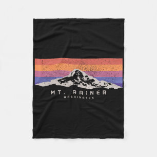 Mount Rainier Washington Berg Mt Klimmen Summ Fleece Deken