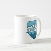 Mount Rainier Washington bergtop ontwerp Koffiemok (Voorkant rechts)