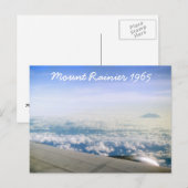 Mount Rainier Washington Briefkaart (Voorkant / Achterkant)