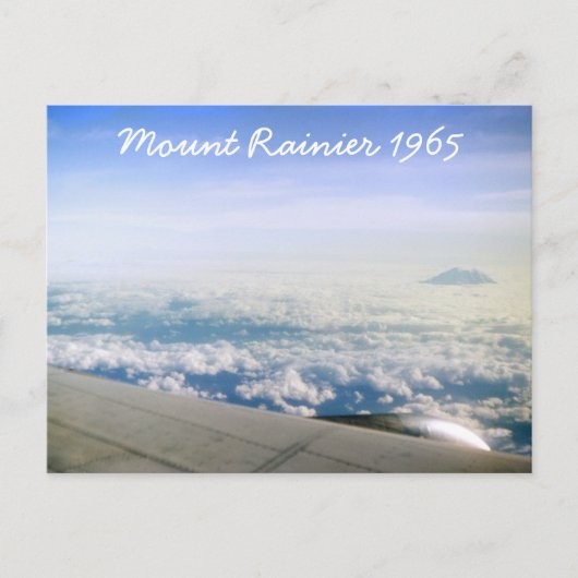 Mount Rainier Washington Briefkaart (Voorkant)