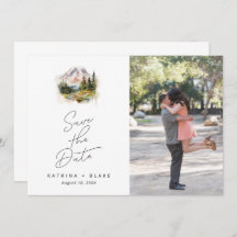 Mount Rainier Washington De datum opslaan