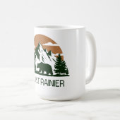 Mount Rainier - Washington Koffiemok (Voorkant rechts)