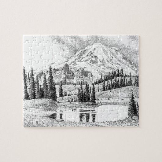Mount Rainier, Washington Legpuzzel (Horizontaal)