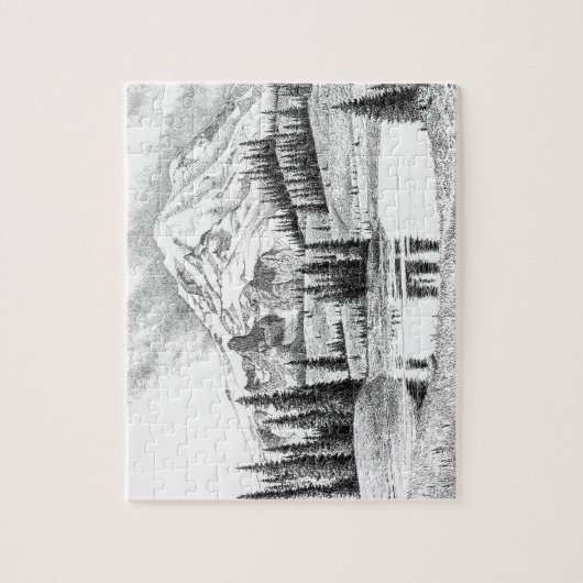 Mount Rainier, Washington Legpuzzel (Verticaal)