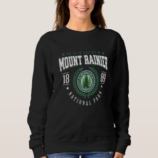 Mount Rainier Washington Pijnboom WA Souvenir Ret Trui