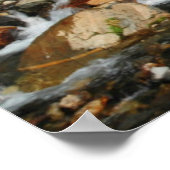 Mount Rainier, waterval, besneeuwd Poster (Hoek)