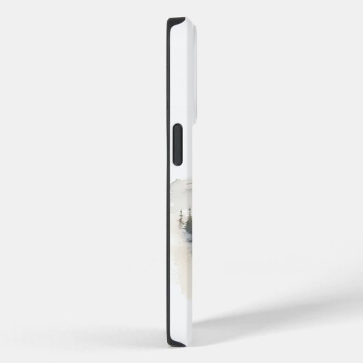 Mount Rainier Waterverf landschap Case-Mate iPhone Case (Achterkant / Rechts)