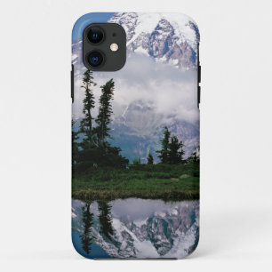 Mount Rainier weerspiegeld in een bergmeer Case-Mate iPhone Case