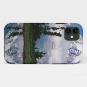 Mount Rainier weerspiegeld in een bergmeer Case-Mate iPhone Case (Achterkant (horizontaal))